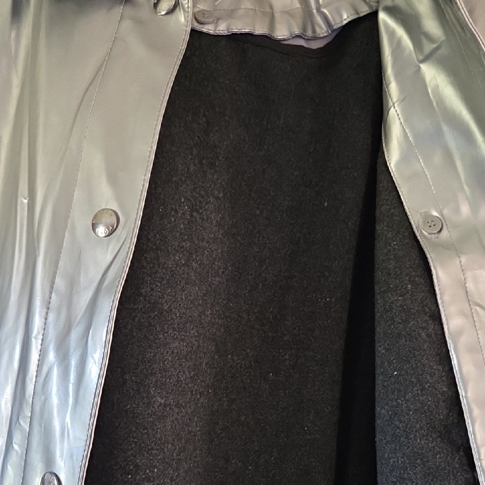 Michael Kors Silver Rain Coat - Picture 6 of 8